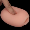 Masturbator dwustronny Lovetoy usta i pochwa z wibracjami