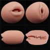 Masturbator dwustronny Lovetoy usta i pochwa z wibracjami