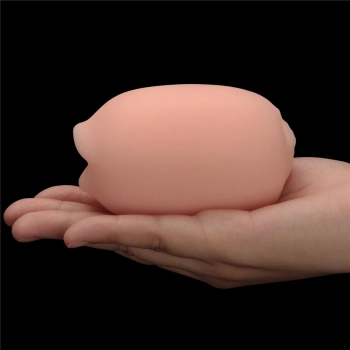 Masturbator dwustronny Lovetoy usta i pochwa z wibracjami