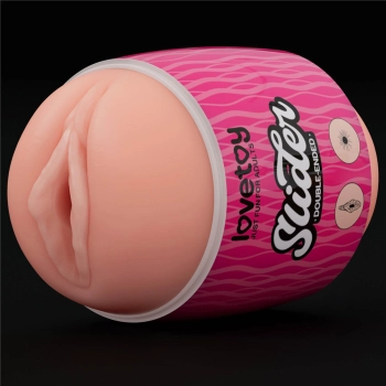 Slider Double-Ended Masturbator Vagina and Anus