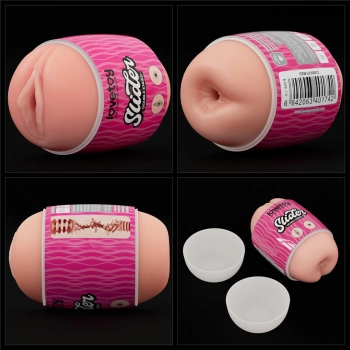 Slider Double-Ended Masturbator Vagina and Anus