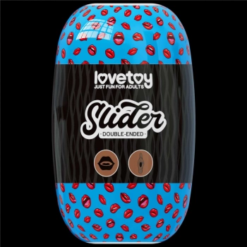 Slider Double-Ended Masturbator Mouth and Vagina