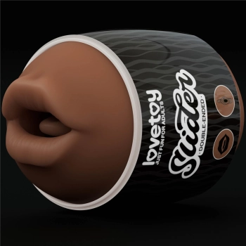 Slider Double-Ended Masturbator Mouth and Vagina