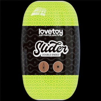Slider Double-Ended Masturbator Vagina and Anus