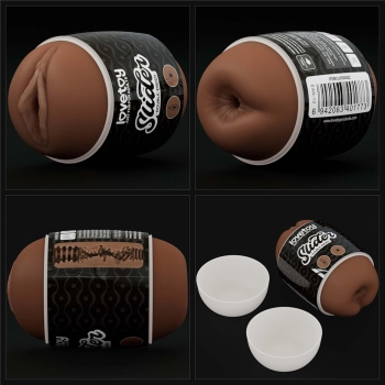 Slider Double-Ended Masturbator Vagina and Anus