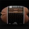 Masturbator dwustronny Lovetoy anus i pochwa brązowy TPE