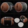Masturbator dwustronny Lovetoy anus i pochwa brązowy TPE