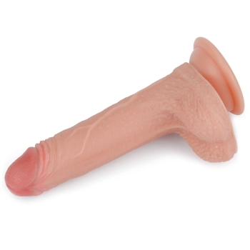 7 Dual layered Platinum Silicone Cock