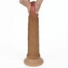 7 Dual layered Platinum Silicone Cock