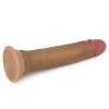 7 Dual layered Platinum Silicone Cock
