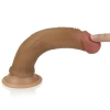 7 Dual layered Platinum Silicone Cock