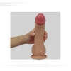 8 Dual layered Platinum Silicone Cock