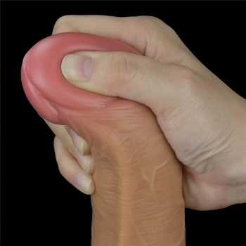 10 Dual Layered Platinum Silicone Rotator
