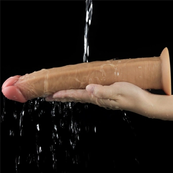 10 Dual Layered Platinum Silicone Rotator
