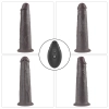Dildo realistyczne dwuwarstwowe Lovetoy 20 cm obrotowe USB