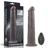 Dildo realistyczne Lovetoy dwuwarstwowe silikonowe 25 cm rotujące pilot