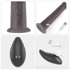 Dildo realistyczne Lovetoy dwuwarstwowe silikonowe 25 cm rotujące pilot