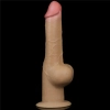 Dildo realistyczne dwuwarstwowe silikonowe z uchwytem Lovetoy 25cm