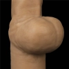 Dildo realistyczne dwuwarstwowe silikonowe z uchwytem Lovetoy 30 cm
