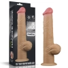 Dildo realistyczne dwuwarstwowe silikonowe z uchwytem Lovetoy 32 cm