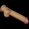 Dildo realistyczne dwuwarstwowe silikonowe z uchwytem Lovetoy 32 cm