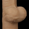 Dildo realistyczne dwuwarstwowe silikonowe z uchwytem Lovetoy 32 cm