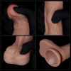 8.5 Dual Layered Silicone Cock