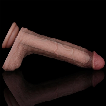 8.5 Dual Layered Silicone Cock
