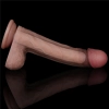 9 Dual Layered Silicone Cock