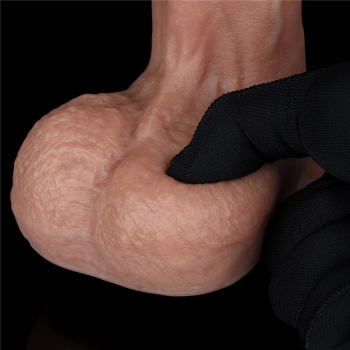 9 Dual Layered Silicone Cock