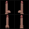 9 Dual Layered Silicone Cock
