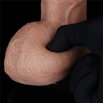 9 Dual Layered Silicone Cock
