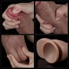 10.5 Dual layered Platinum Silicone Cock
