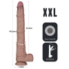 16 Dual Layered Bendable Silicone Cock XXL(Flesh)