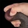 16 Dual Layered Bendable Silicone Cock XXL(Black)