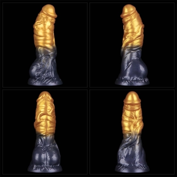 7.5 Dual Density Silicone Inflatable Dildo