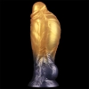 8 Dual Density Silicone Inflatable Dildo