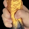 8 Dual Density Silicone Inflatable Dildo