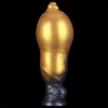 10 Dual Density Silicone Inflatable Dildo