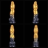 10 Dual Density Silicone Inflatable Dildo