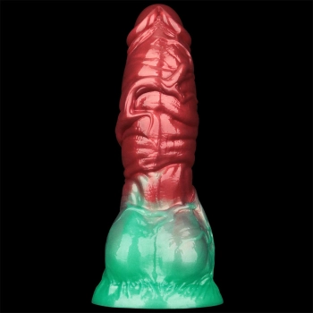 7.5 Dual Density Silicone Inflatable Dildo