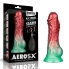 8 Dual Density Silicone Inflatable Dildo