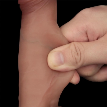 7.5 Sliding Skin Pro Dual Layer Silicone Dong