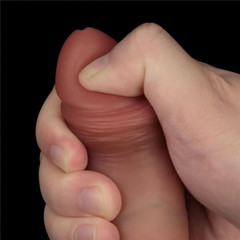7.5 Sliding Skin Pro Dual Layer Silicone Dong