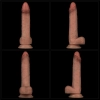 8.5 Sliding Skin Pro Dual Layer Silicone Dong