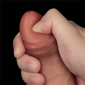 8.5 Sliding Skin Pro Dual Layer Silicone Dong