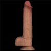9 Sliding Skin Pro Dual Layer Silicone Dong