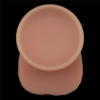 9 Sliding Skin Pro Dual Layer Silicone Dong