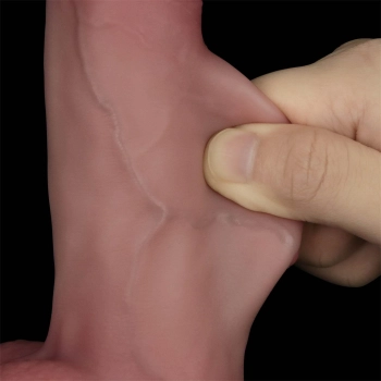 8 Sliding Skin Pro II Dual Layer Silicone Dong