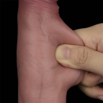 8.5 Sliding Skin Pro II Dual Layer Silicone Dong